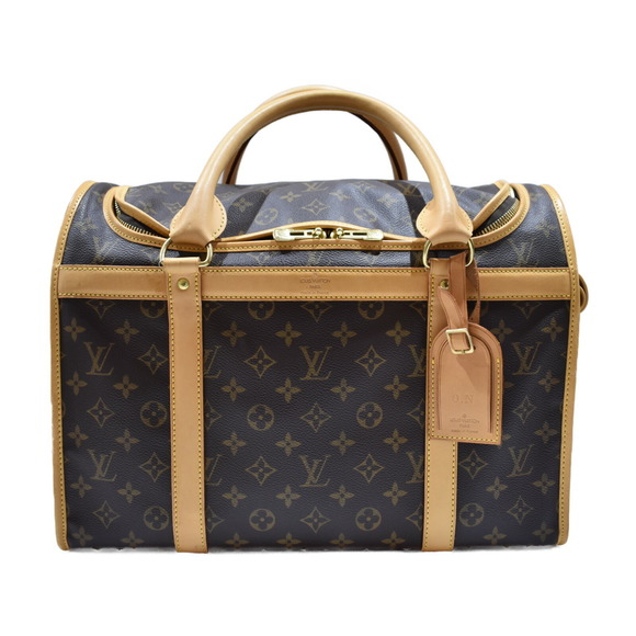 Louis Vuitton Sacchan 40 Dog Carrier Monogram Brown - Picture 1 of 14